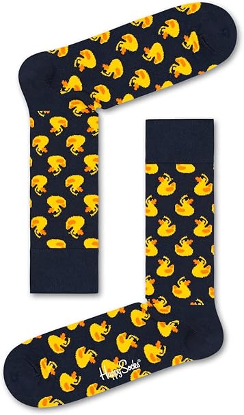 Calzini Happy Socks Rubber Duck Sock blu navy unisex