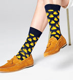 Calzini Happy Socks Rubber Duck Sock blu navy unisex