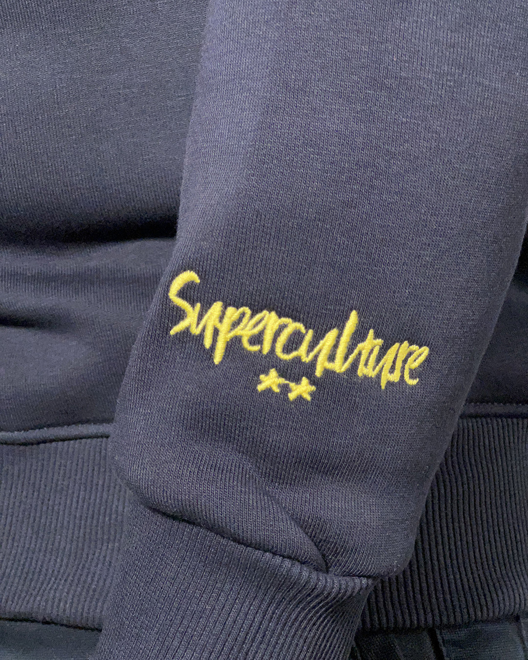 Felpa girocollo Superculture "ASPEN SKI CLUB" con ricamo - regular fit