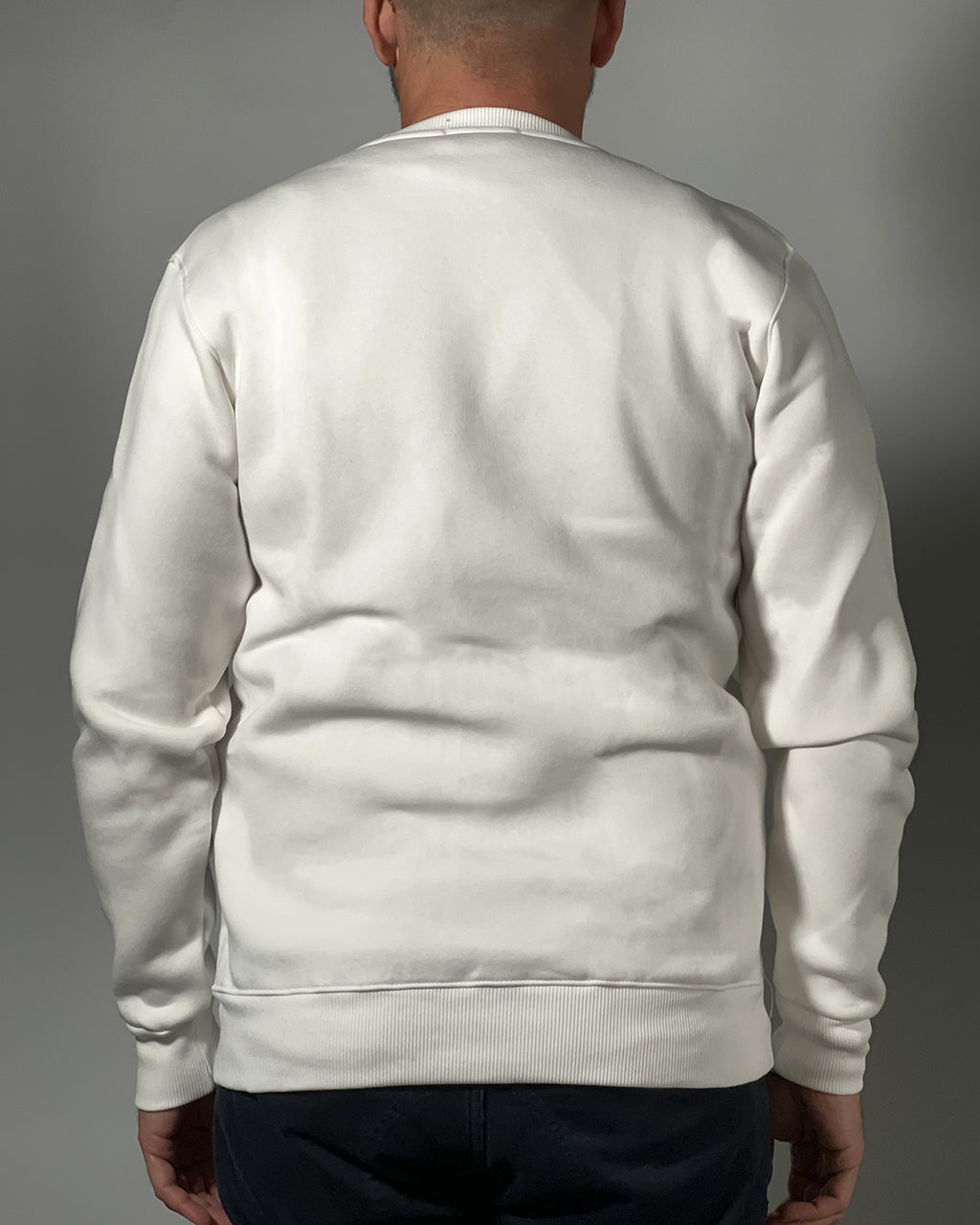 Felpa girocollo Superculture "Gin Tonic THERAPY"  con stampa - regular fit