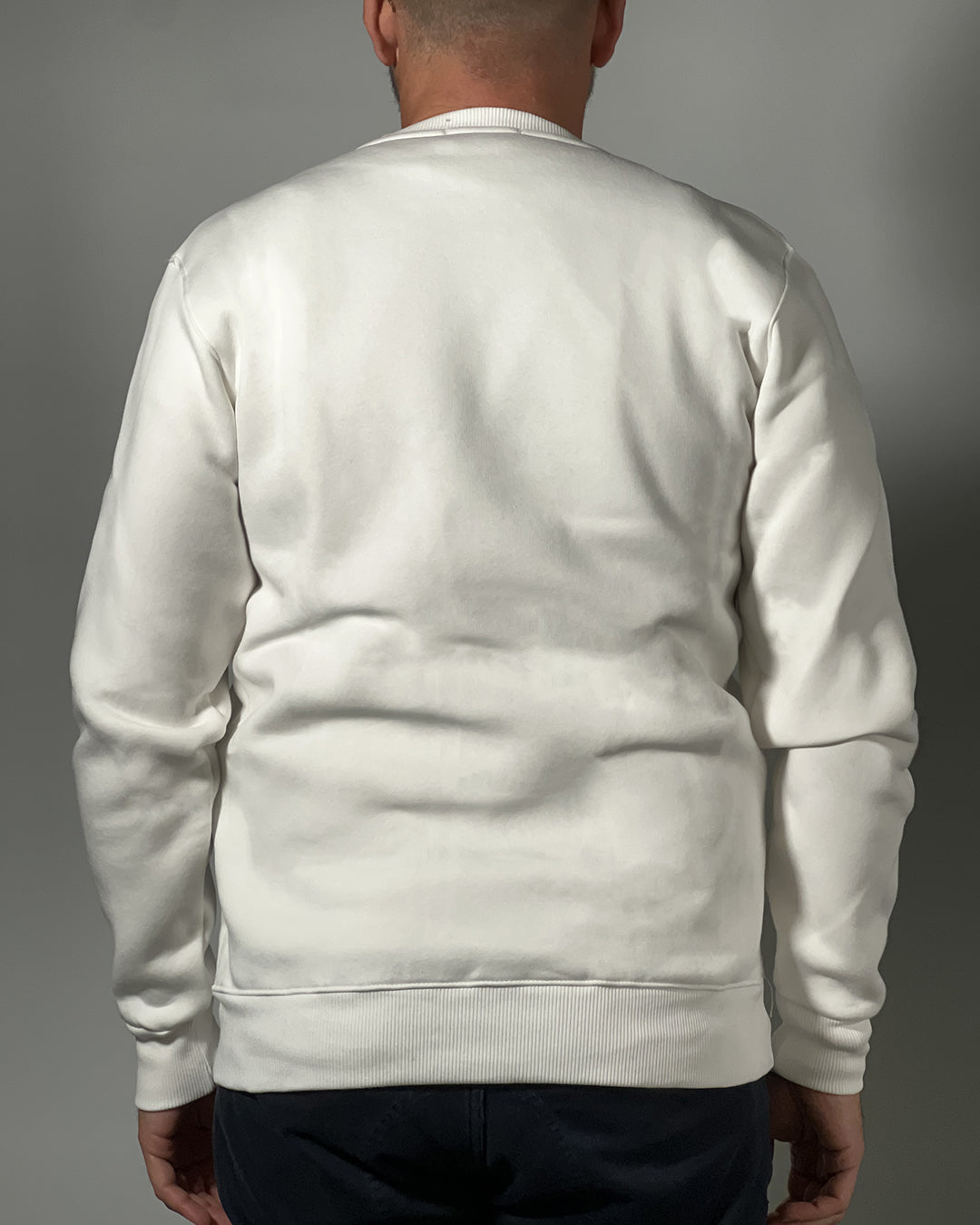 Felpa girocollo Superculture "Gin Tonic THERAPY"  con stampa - regular fit