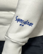 Felpa girocollo Superculture "Gin Tonic THERAPY"  con stampa - regular fit