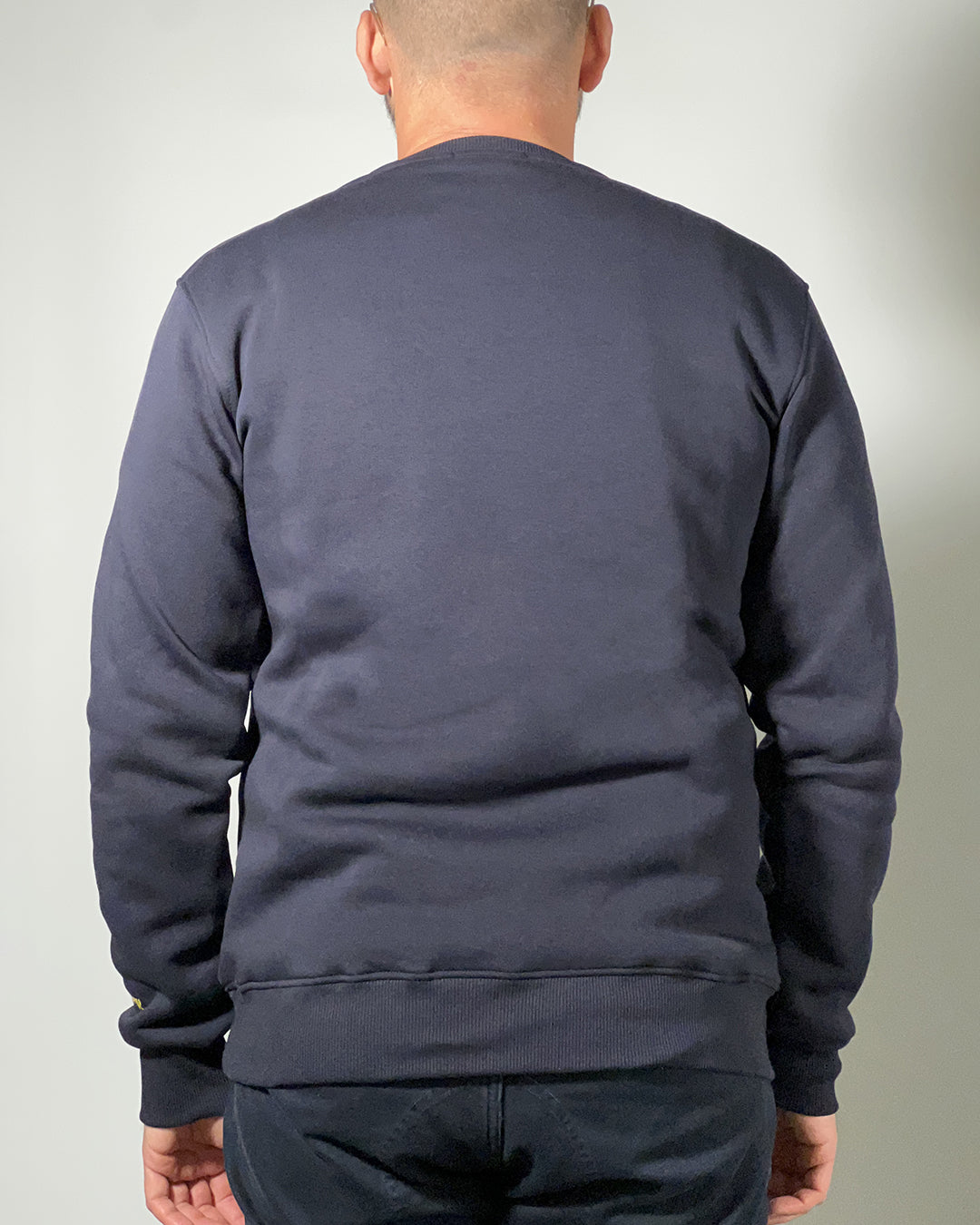 Felpa girocollo Superculture "VITA da Bomber"con ricamo - regular fit