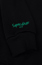 Felpa girocollo Nera Gin Tequila Therapy