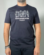 T-Shirt uomo Three Stroke con stampa BOYS