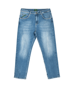 Jeans Uomo Pont Belfod Loose Fit – Denim a Gamba Larga, Stile Casual