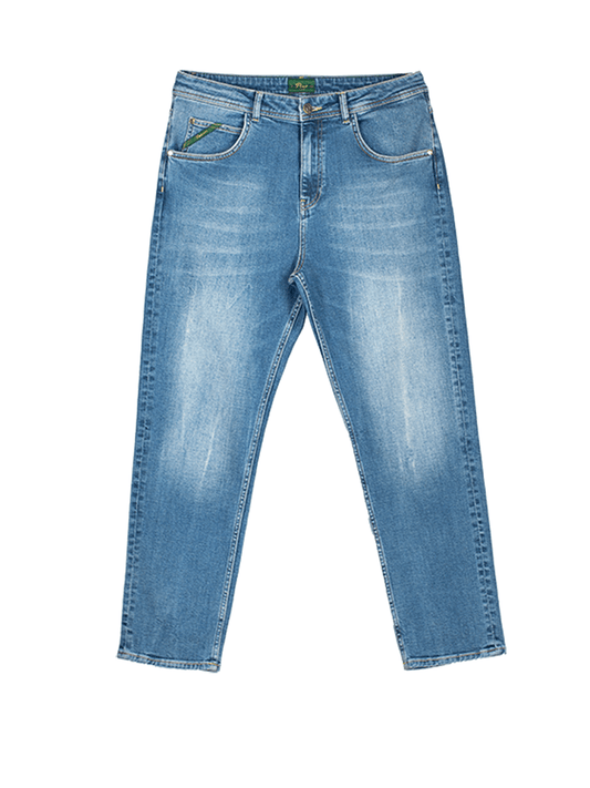 Jeans Uomo Pont Belfod Loose Fit – Denim a Gamba Larga, Stile Casual