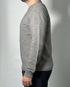 Maglione BLEND Grigio Melange Girocollo – Eleganza e Comfort per un Look Invernale Classico