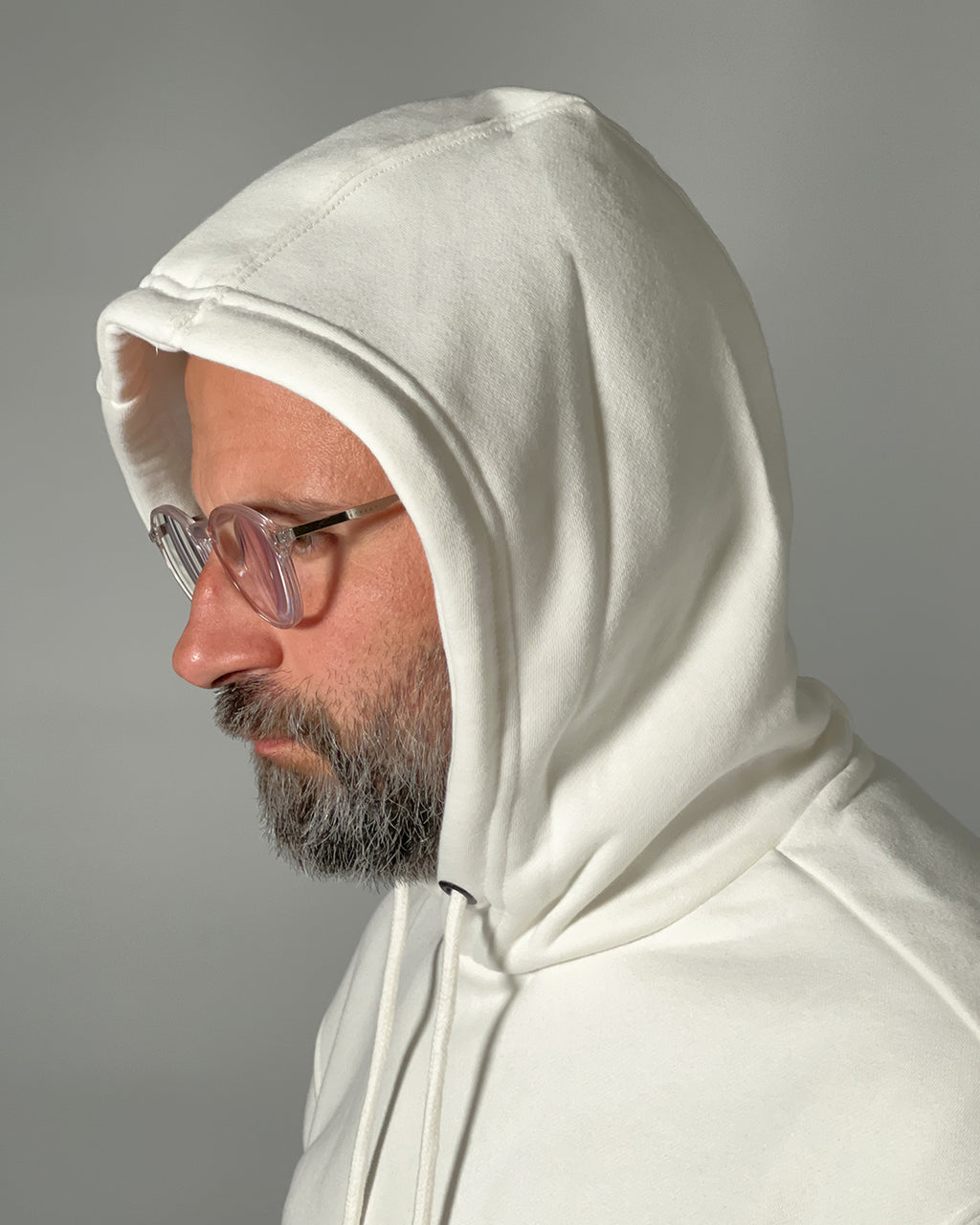 Felpa con Cappuccio BLEND Bianca – Comfort e Stile