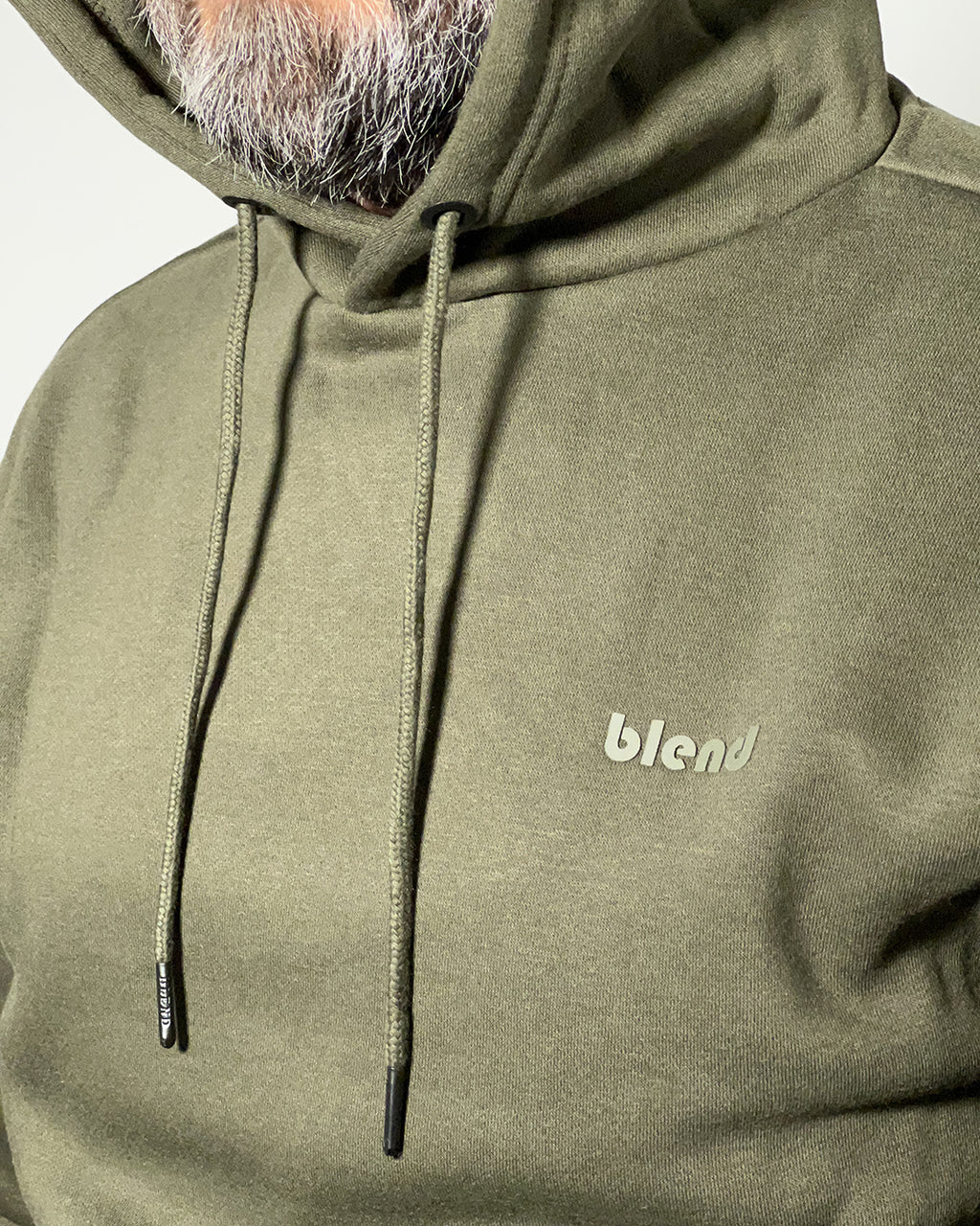 Felpa con Cappuccio BLEND Verde Foresta – Comfort e Stile