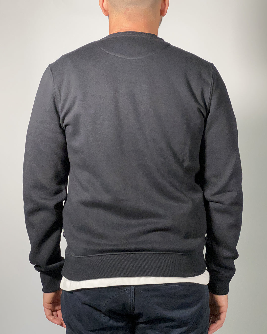 Felpa BLEND Nera Girocollo – Stile Minimal e Comfort