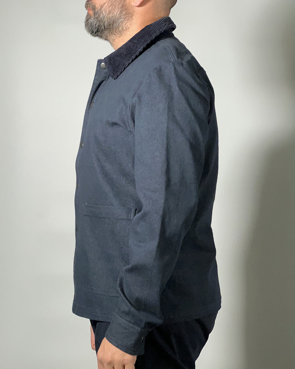 Giacca in Denim BLEND Blu Scuro – Stile Urban