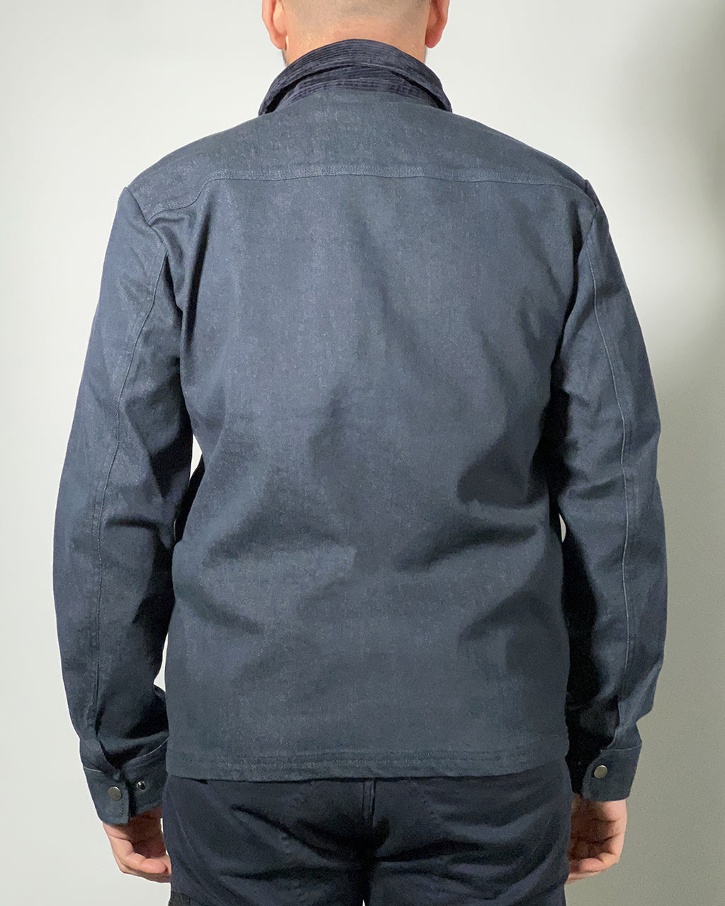 Giacca in Denim BLEND Blu Scuro – Stile Urban