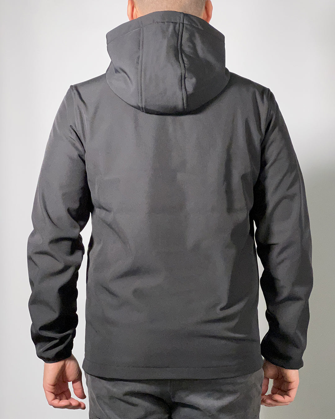 Giacca Uomo Blend Nera con Cappuccio – Imbottita Leggera e Antivento