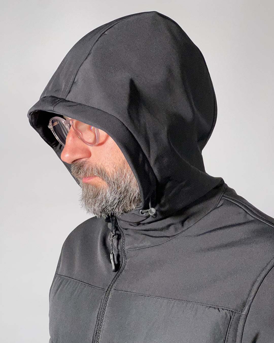 Giacca Uomo Blend Nera con Cappuccio – Imbottita Leggera e Antivento