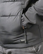 Giacca Uomo Blend Nera con Cappuccio – Imbottita Leggera e Antivento