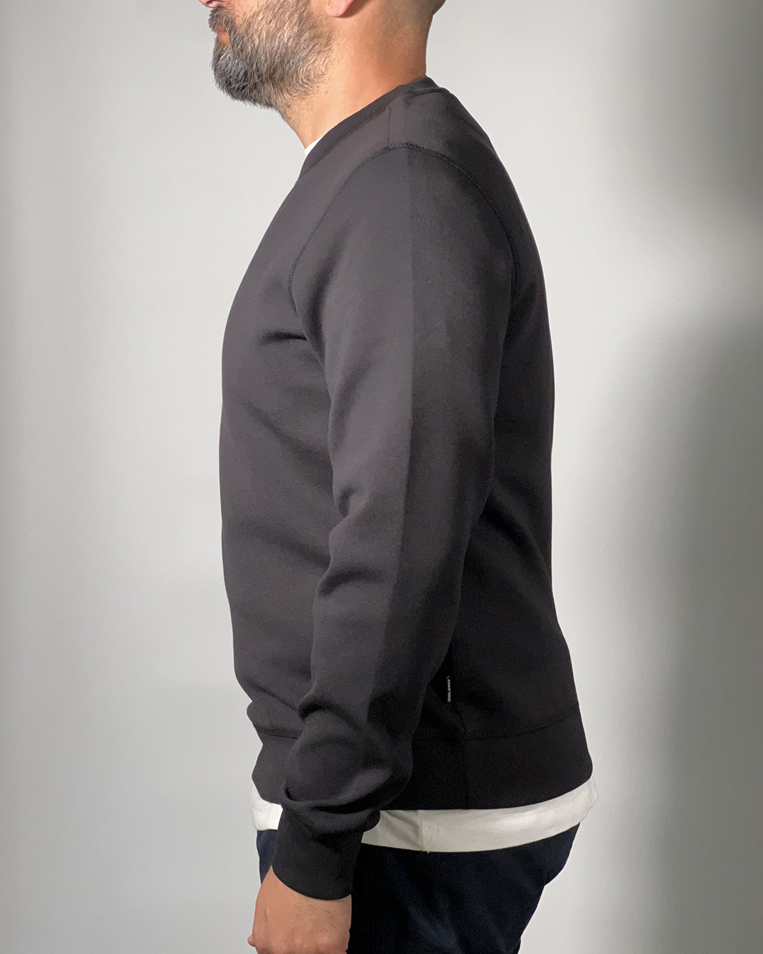 Felpa BLEND Nera Girocollo – Stile Minimal e Comfort