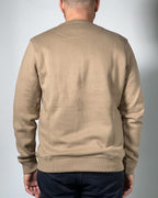 Felpa Girocollo BLEND Sabbia con Stampa Frontale – Stile Casual e Comfort Quotidiano