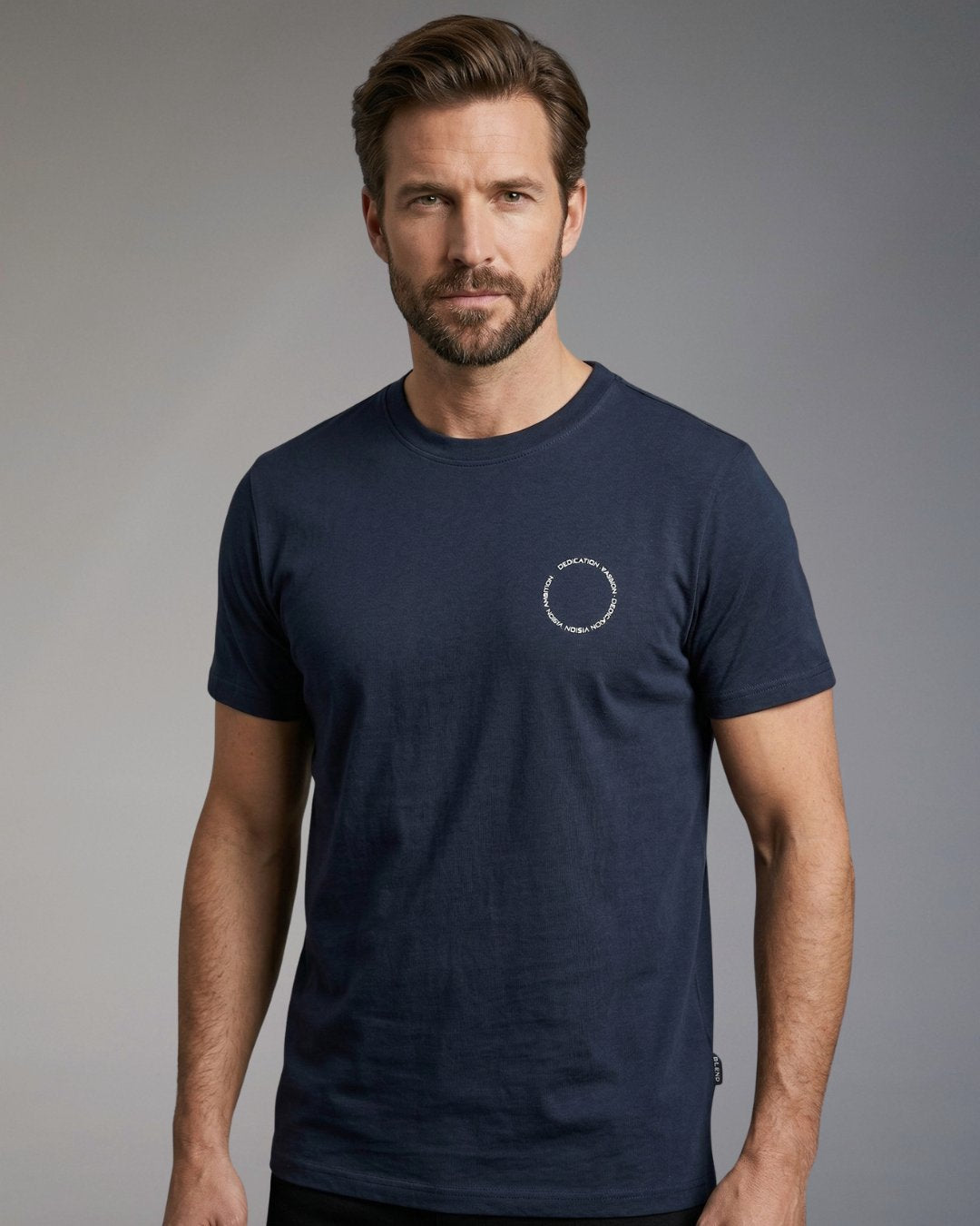 T-Shirt Uomo Blend con Stampa sul petto