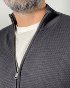 Maglione BLEND Nero Full Zip – Pullover