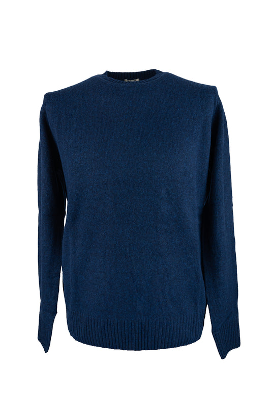 Maglione da uomo girocollo Blu Scuro Impure