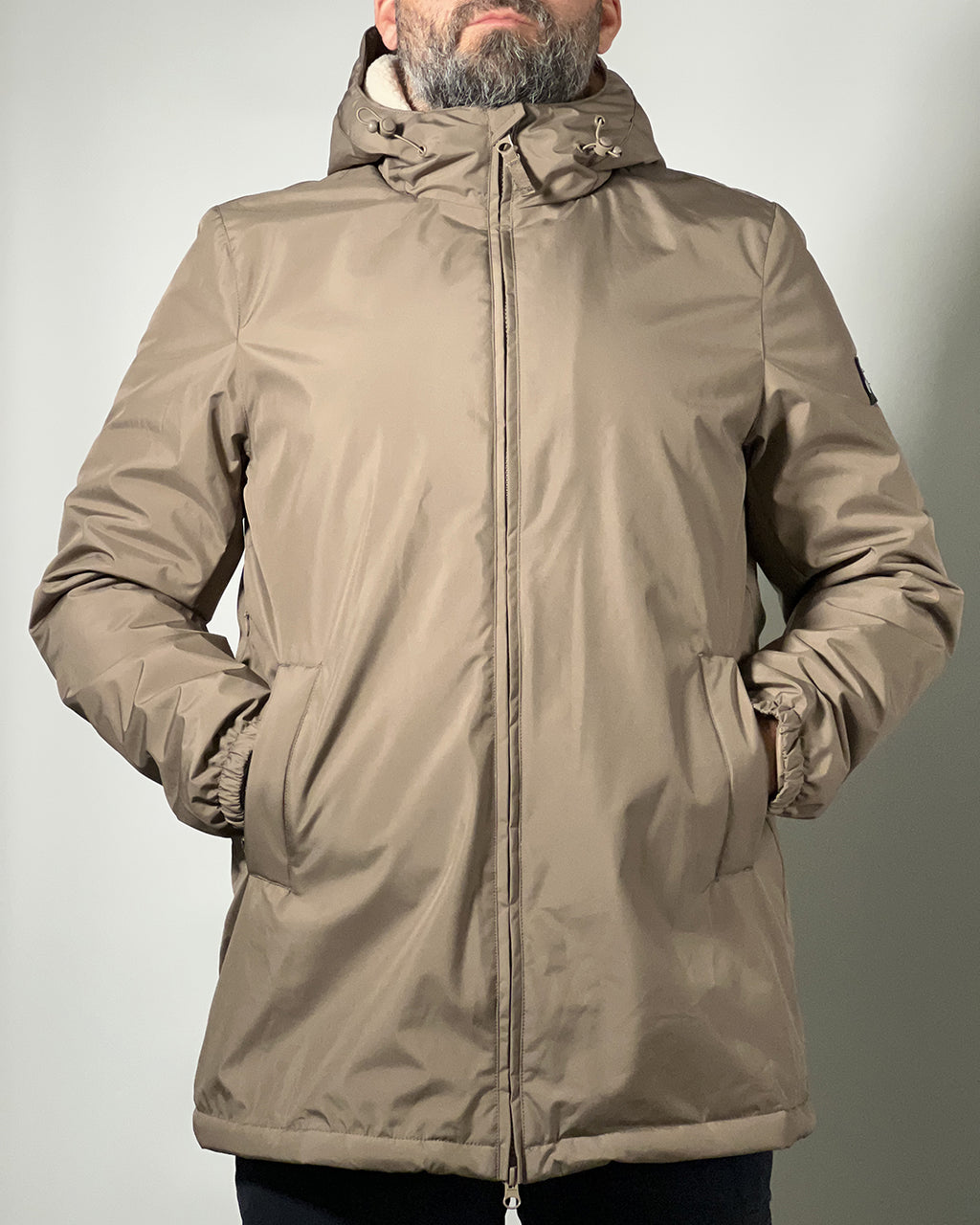 Censured Giubbotto Antipioggia Lungo a 3 Strati – Giacca Impermeabile e Traspirante