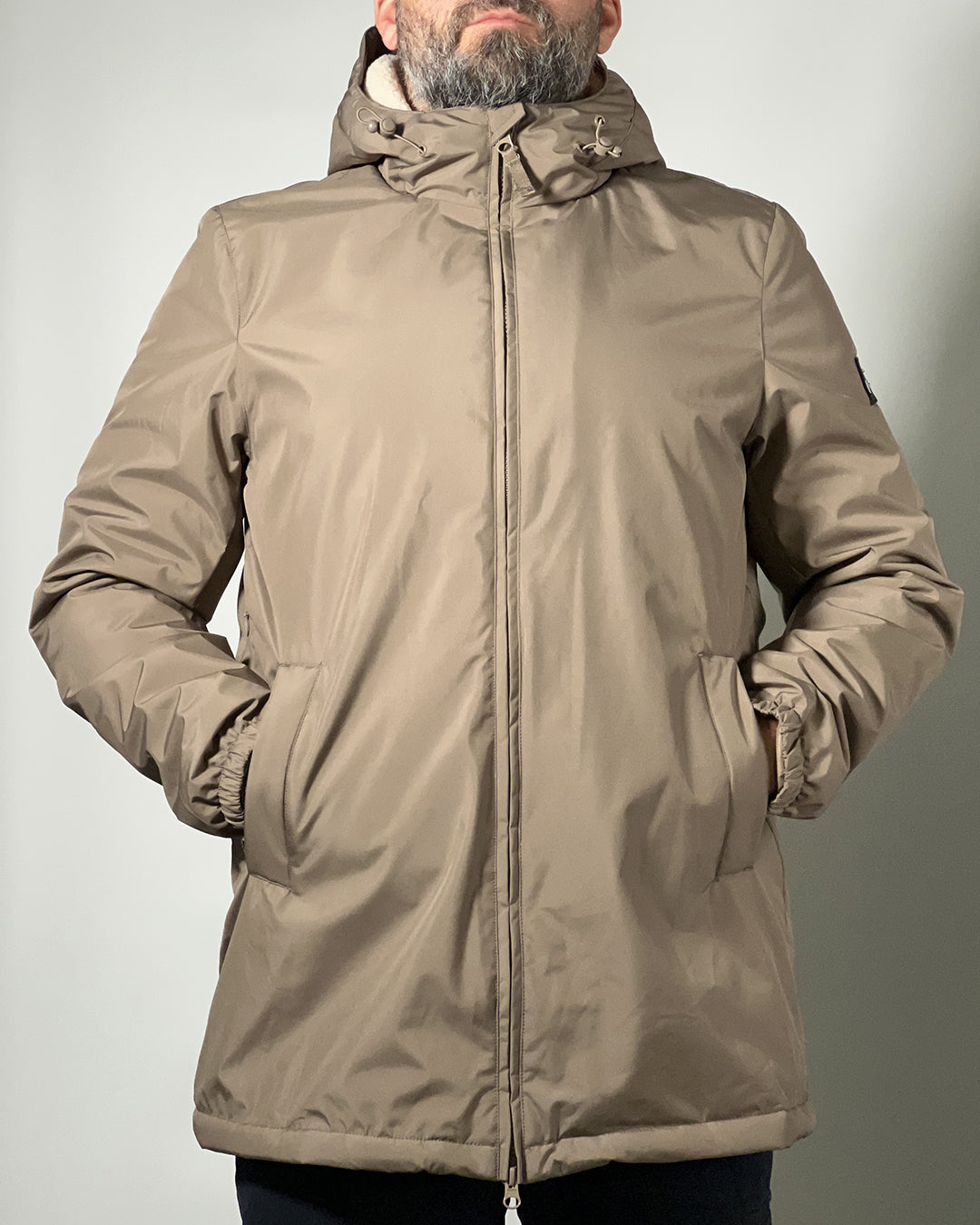 Censured Giubbotto Antipioggia Lungo a 3 Strati – Giacca Impermeabile e Traspirante