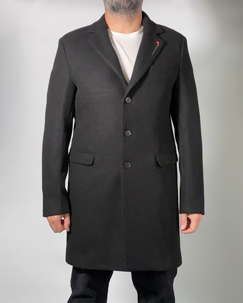 Cappotto Uomo BERNESE – Elegante Cappotto Classico Slim Fit