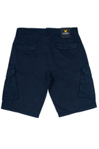 LYLE & SCOTT Pantaloncini da uomo Cargo Wembley SH1815IT Dark Navy