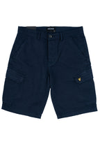 LYLE & SCOTT Pantaloncini da uomo Cargo Wembley SH1815IT Dark Navy