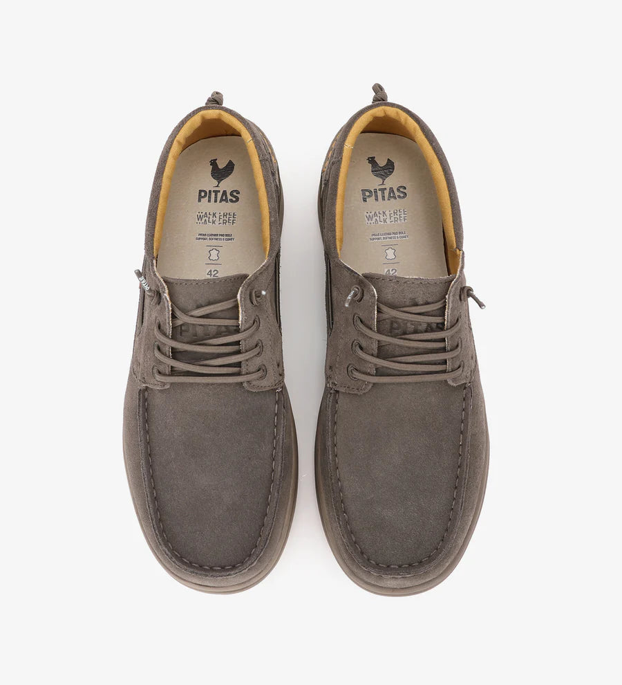 Nautico DENVER PITAS uomo – Scarpe in camoscio idrorepellente