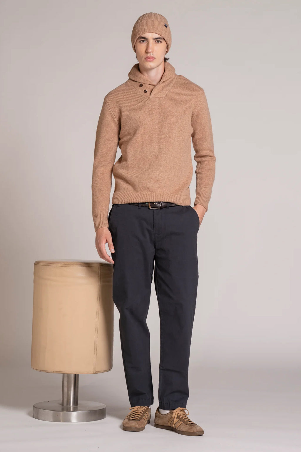 Maglione Impure a collo alto in misto lana con Bottoni