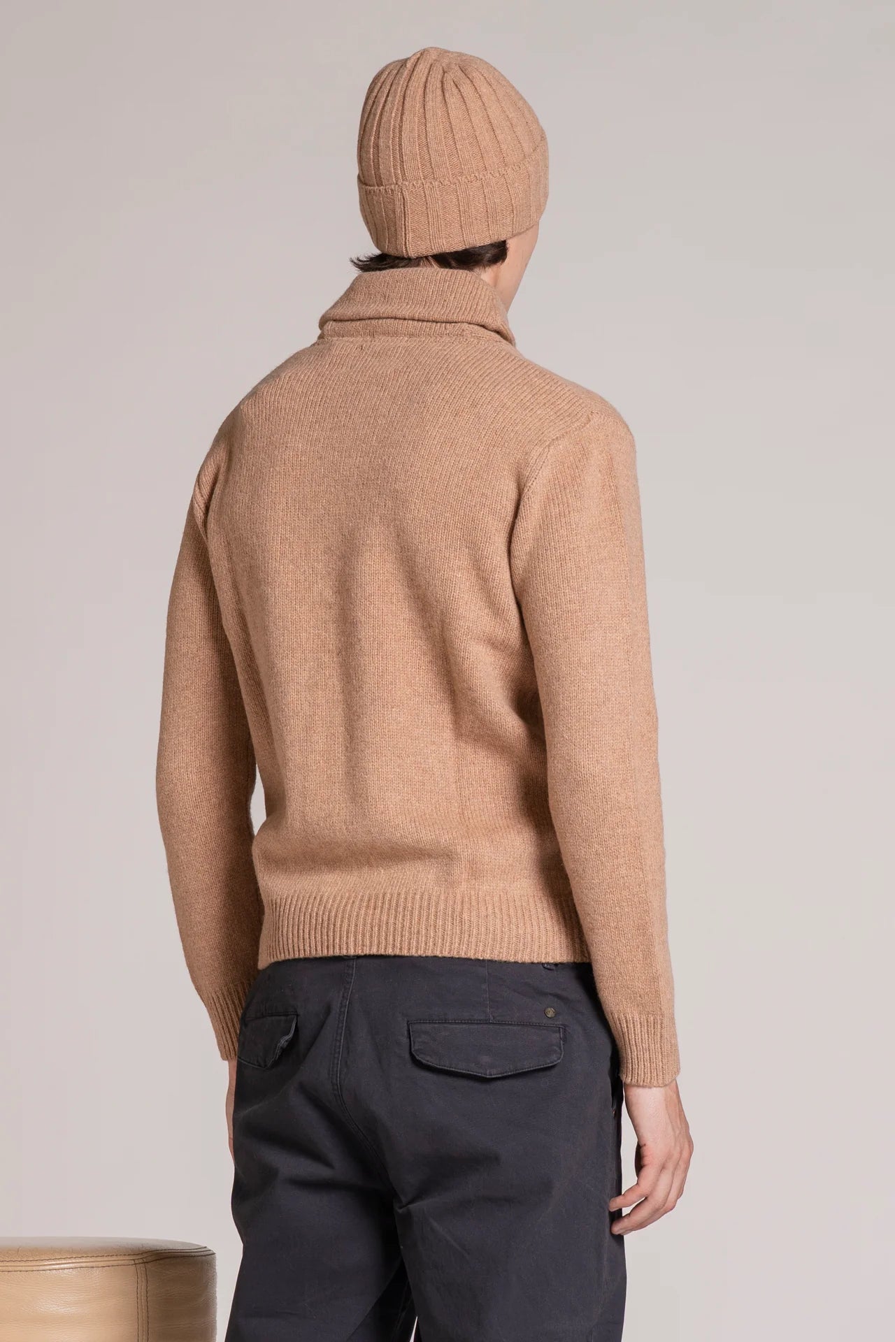 Maglione Impure a collo alto in misto lana con Bottoni