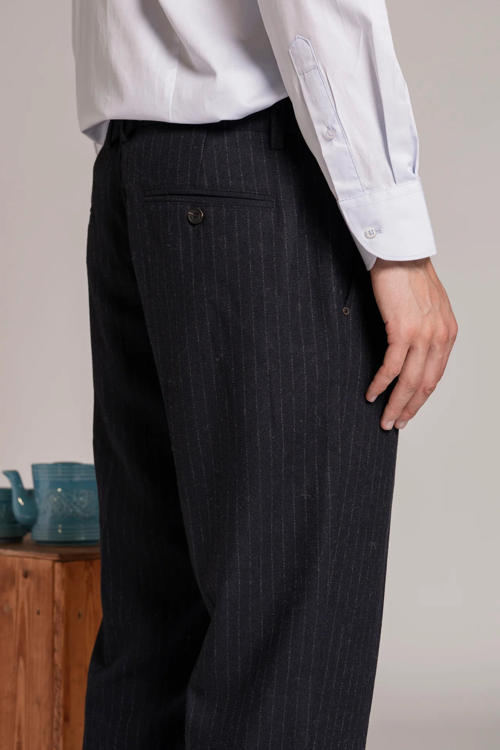 Pantalone Chino Impure da uomo in misto Lana