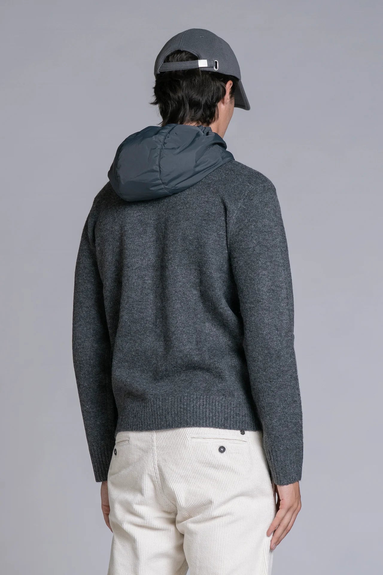 Felpa Uomo Impure con Cappuccio e Zip in misto Viscosa