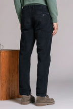 Pantalone Lungo Chino Impure a Coste in Velluto