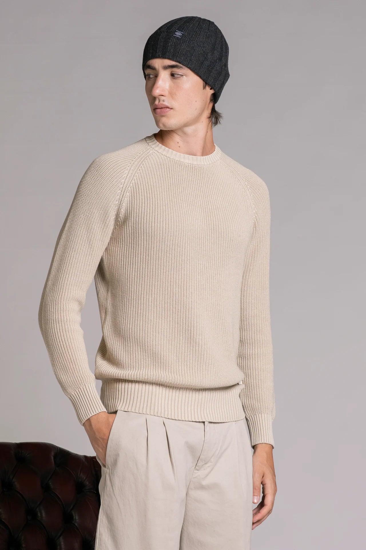 Berretto in Lana IMPURE a Coste – Morbido Cappello Invernale