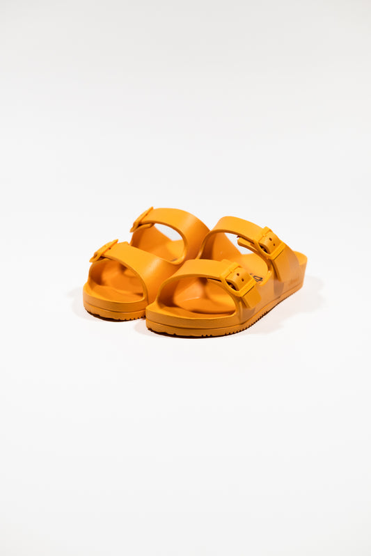 DUUO Sandali Uomo Giallo Amarillo Doppio Cinturino EVA