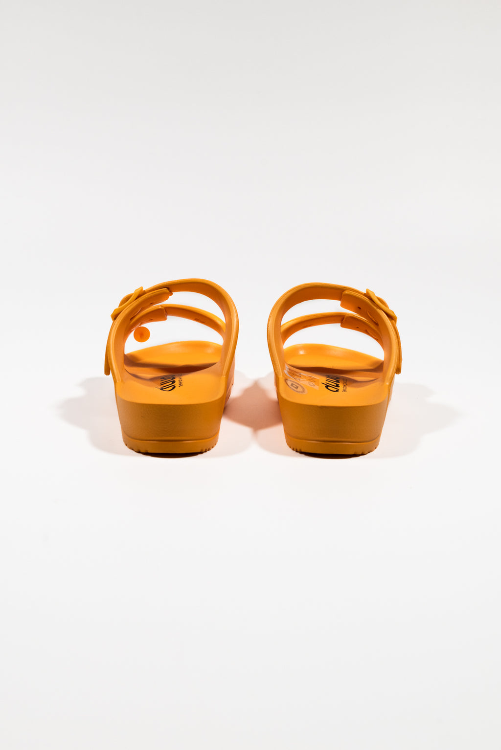 DUUO Sandali Uomo Giallo Amarillo Doppio Cinturino EVA