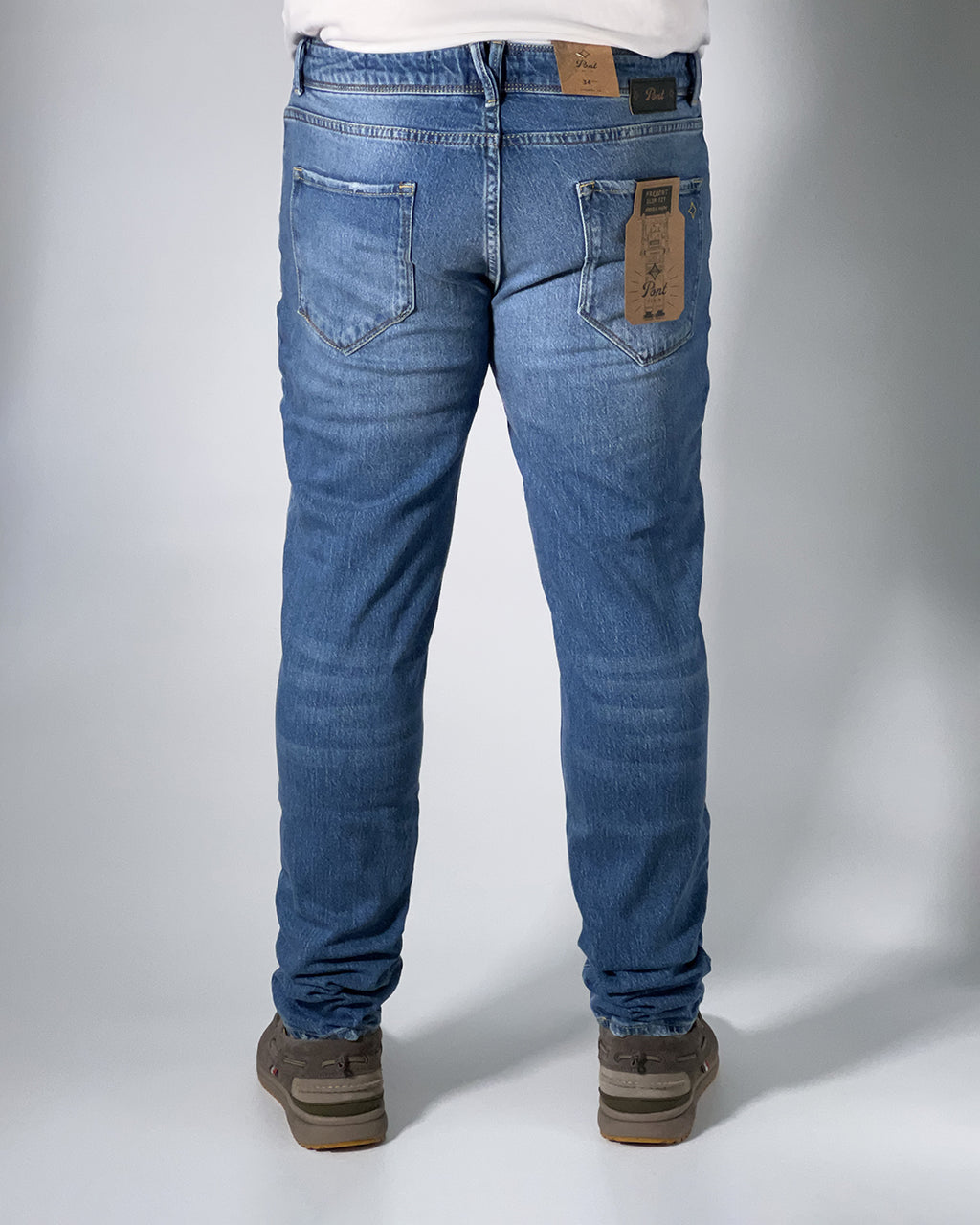 Jeans Pont uomo Fremont Slim Fit - Denim Stretch Blu Classico