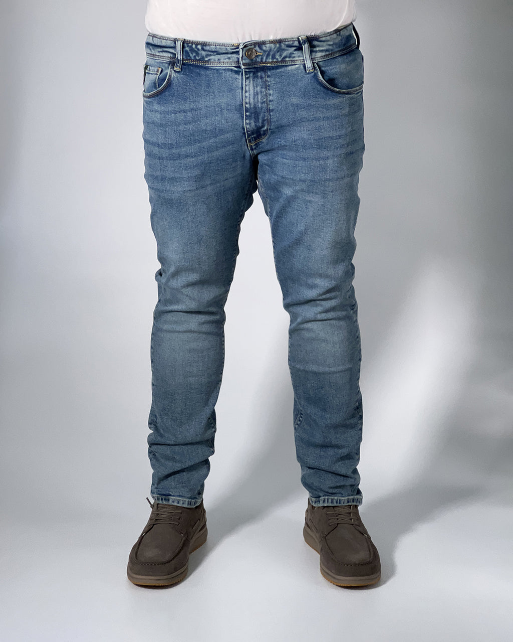 Jeans Pont uomo Fremont Slim Fit - Denim Stretch Stone Washed