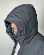 Censured Giubbotto Parka lungo da uomo con cappuccio