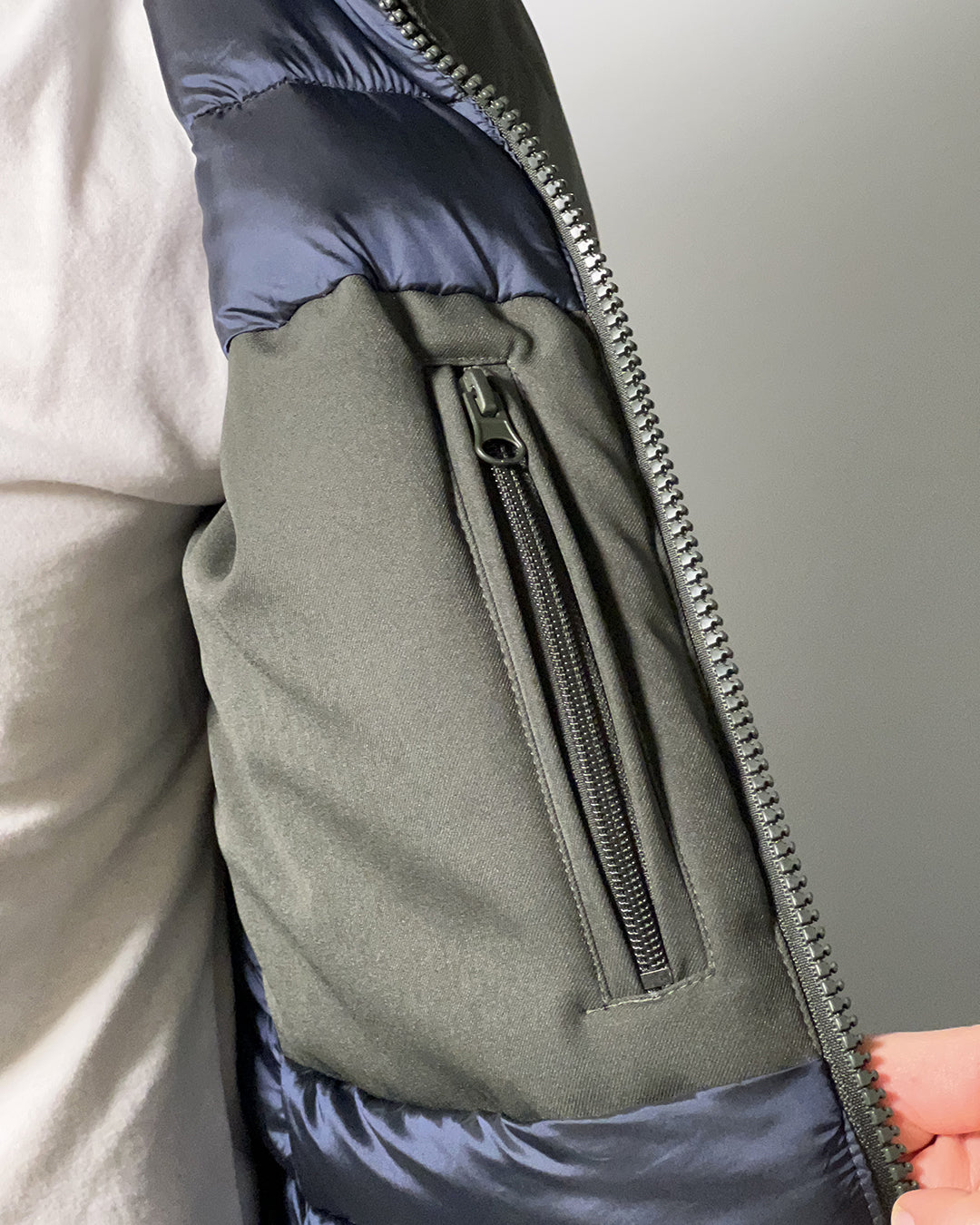 Censured Giubbotto Parka lungo da uomo con cappuccio