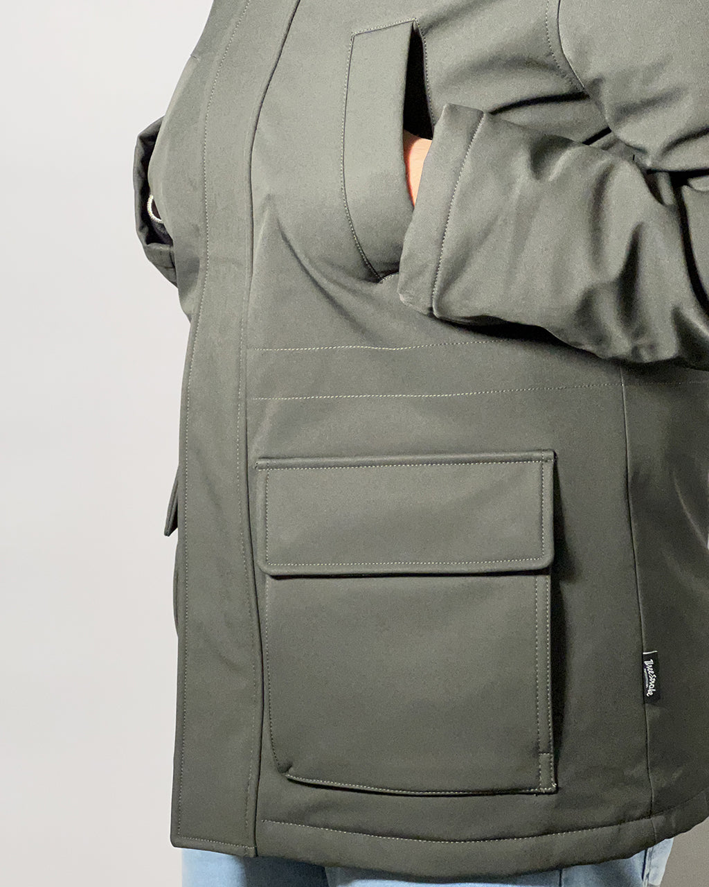 Giubbotto Three Stroke Fortis uomo con cappuccio