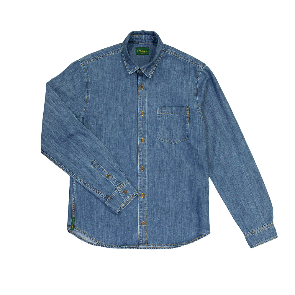 Camicia Jeans Uomo Pont in Denim – Regular Fit, Stile Casual Versatile