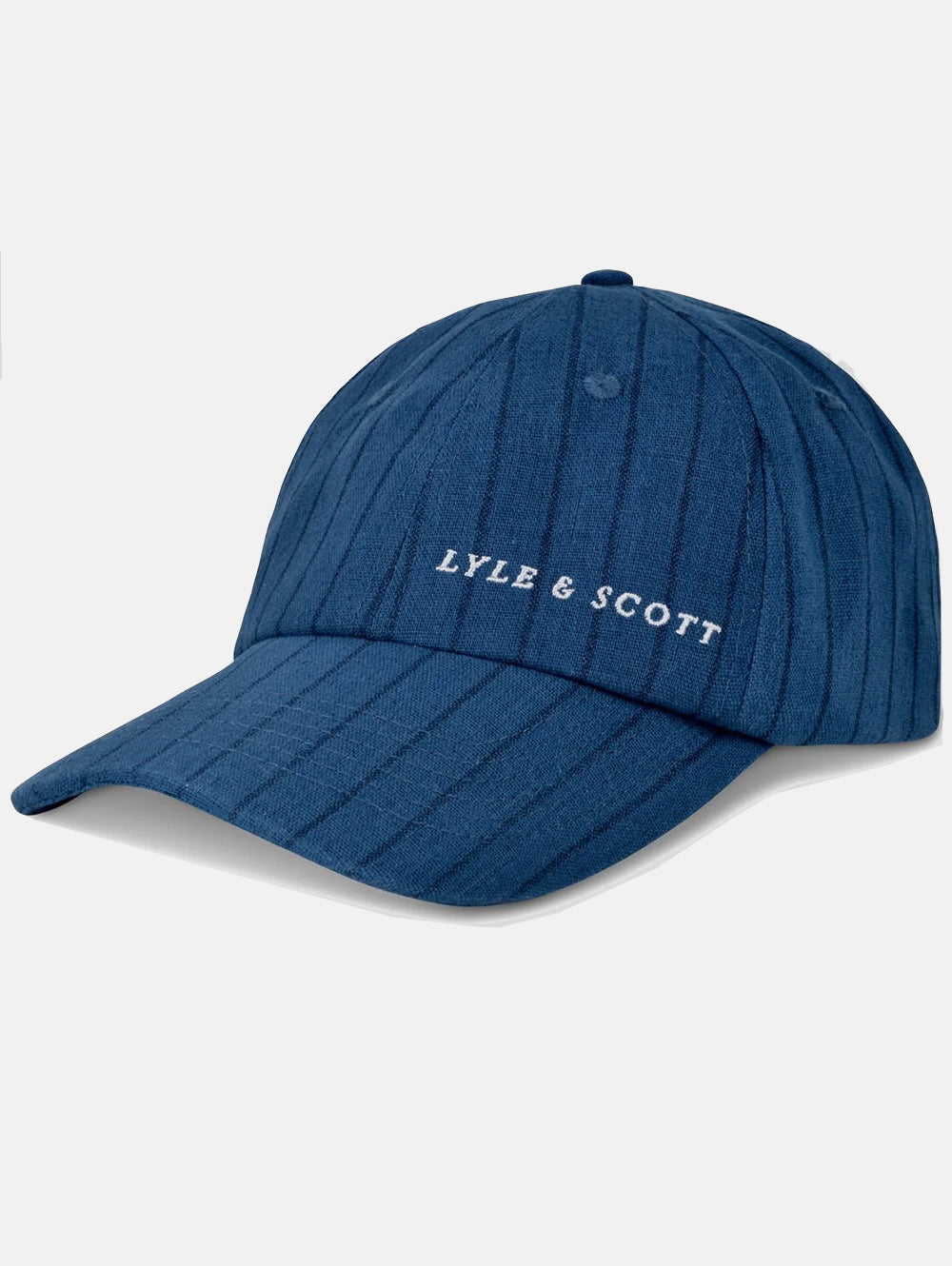 LYLE & SCOTT Cappello da uomo con visiera Pinstripe Baseball HE2000V Apres Navy
