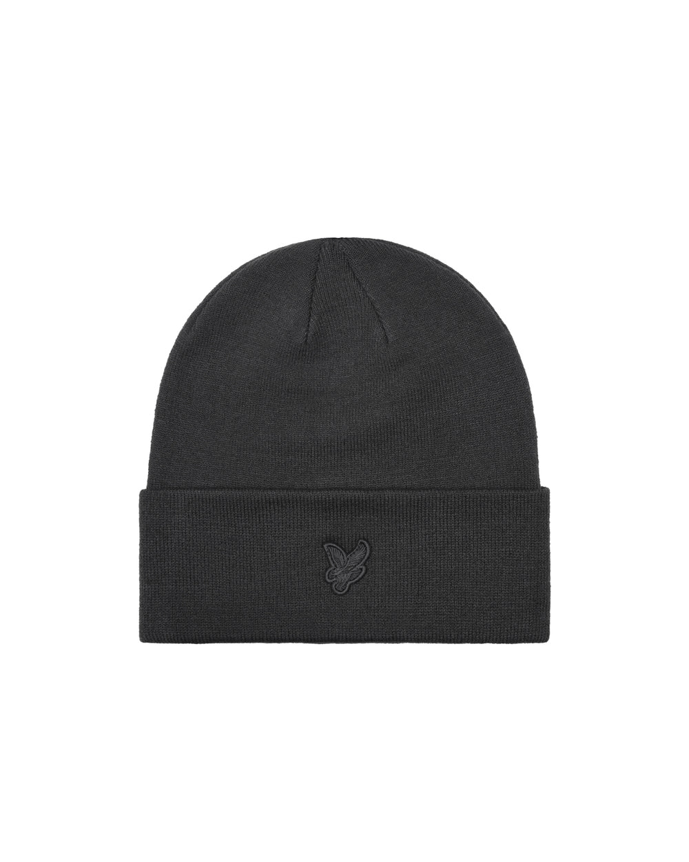 Lyle & Scott Berretto Tonal Eagle Beanie Grigio Gunmetal HE960TON