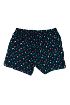 In My Hood - Costume da uomo Handmade Blu fantasia palme