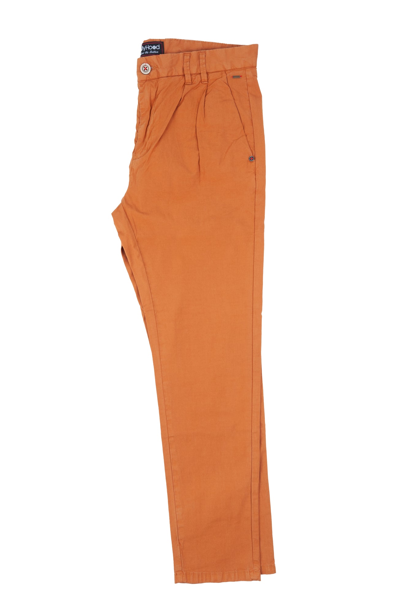 In My Hood - Pantaloni con pince Caramello