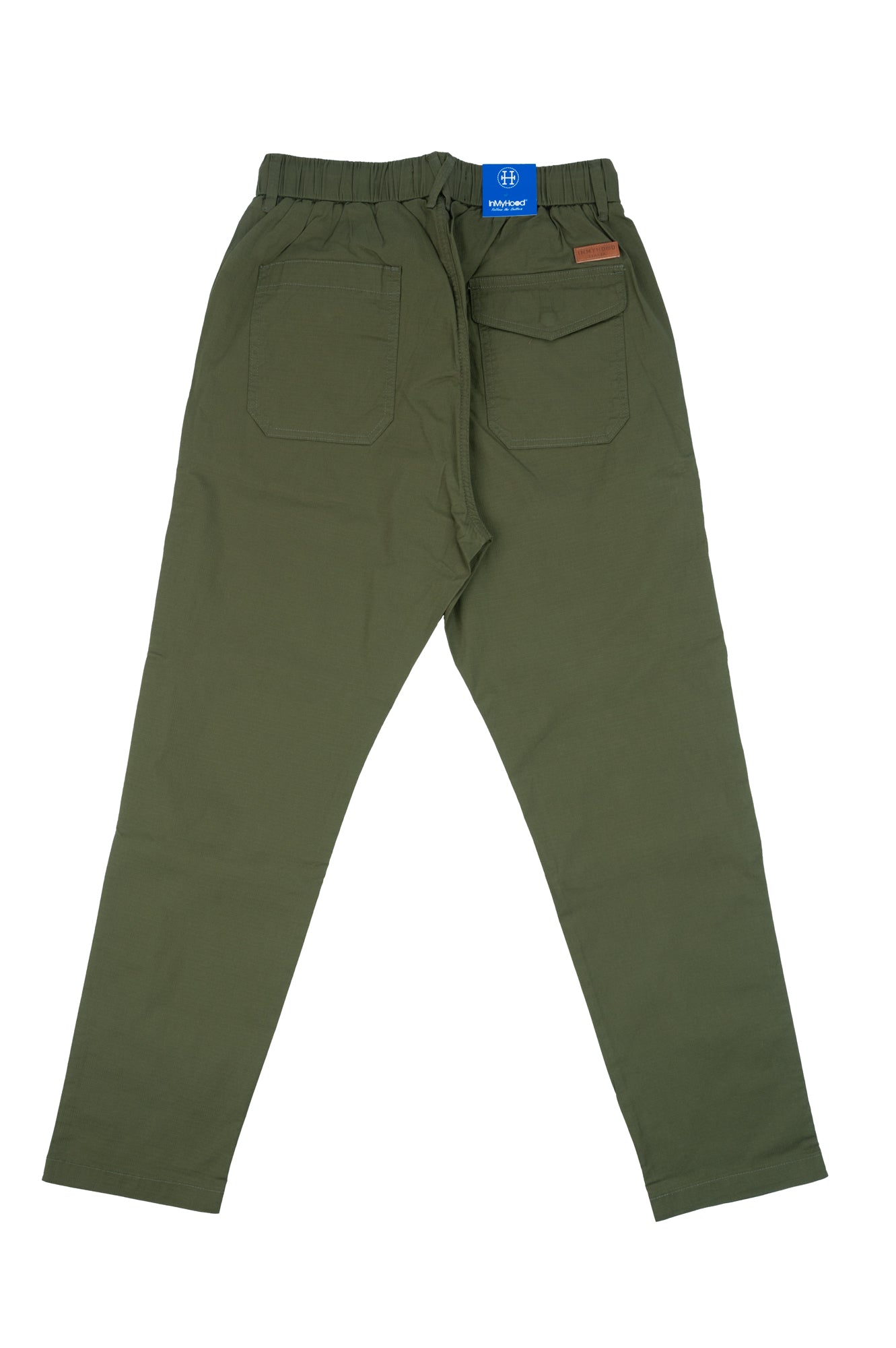 In My Hood - Pantaloni con coulisse Verde Militare